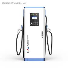 High-Efficiency 60kW DC EV Charger with Dual Ports, OCPP 1.6, and Smart Load Distribution